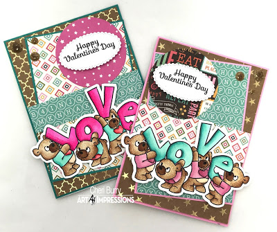 5005 - Valentine Bears Set - Image 3