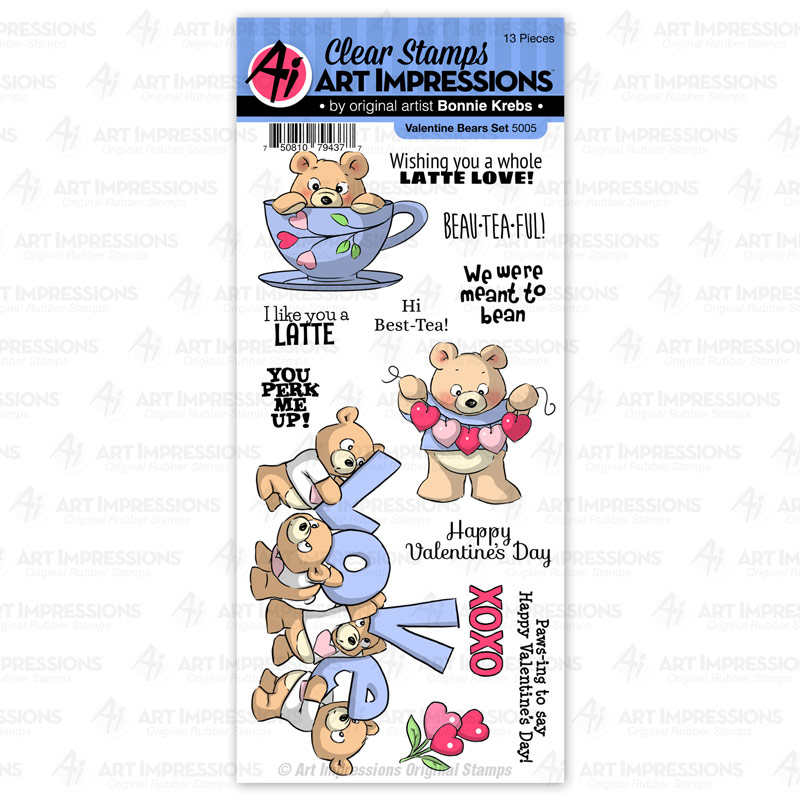 5005 - Valentine Bears Set