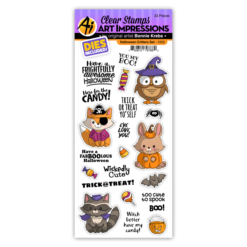5352 - Halloween Critters Set