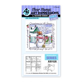 5453 - Snowy Window Set