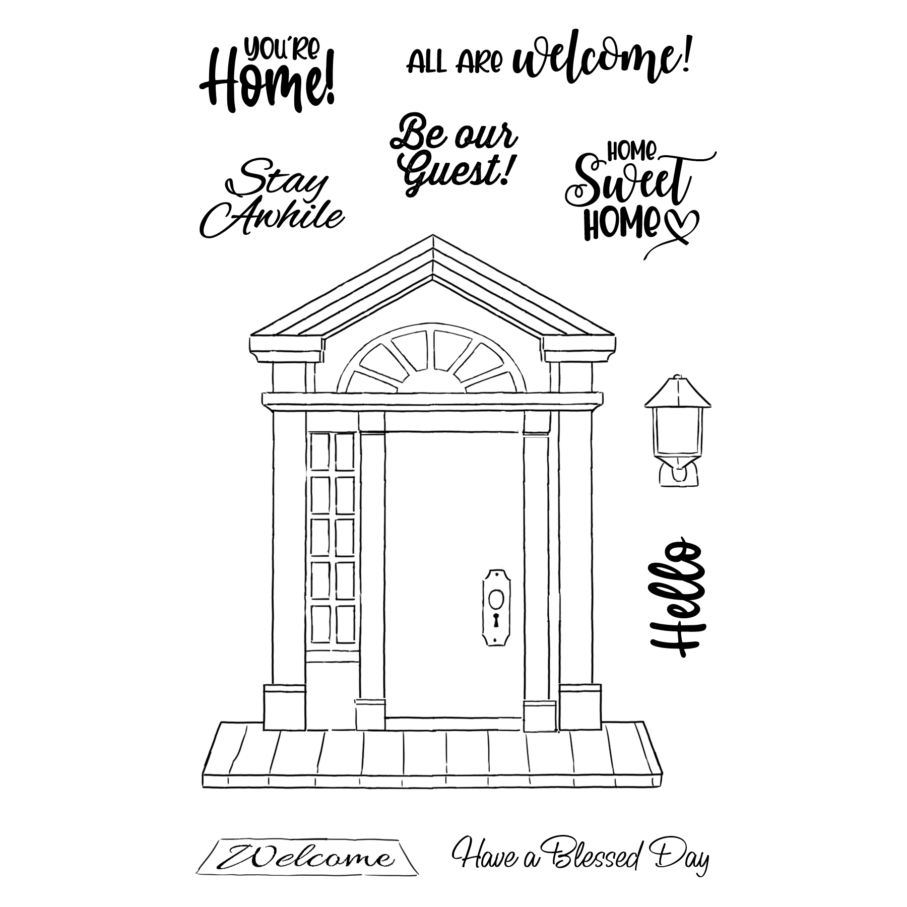 5512 - Front Porch Door Set - Image 3