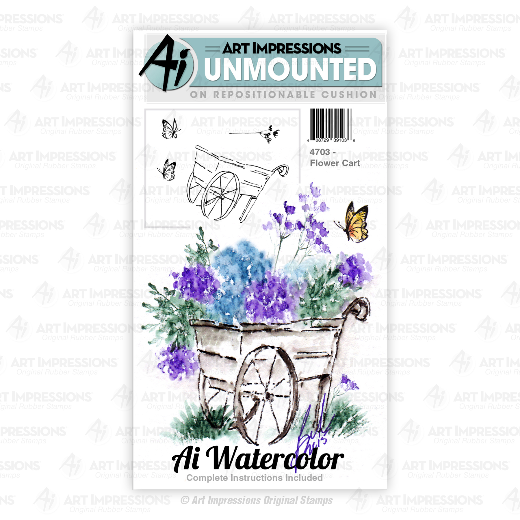4703 - Flower Cart