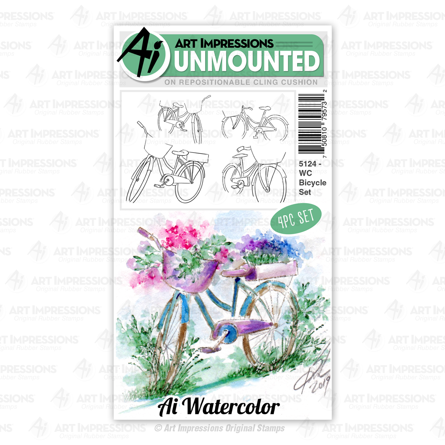 5124 - WC Bicycle Set