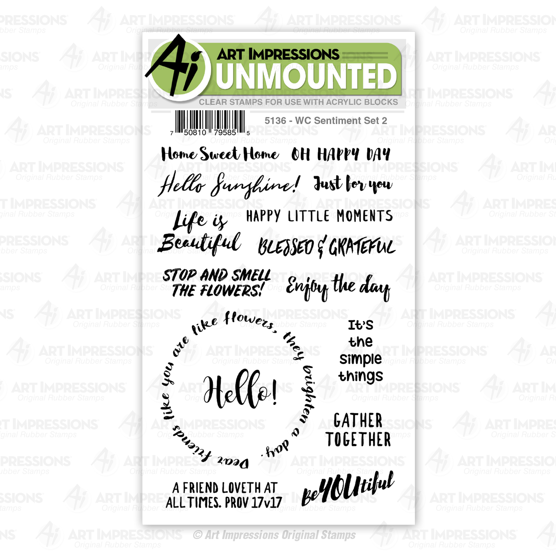 5136 - WC Sentiment Set 2