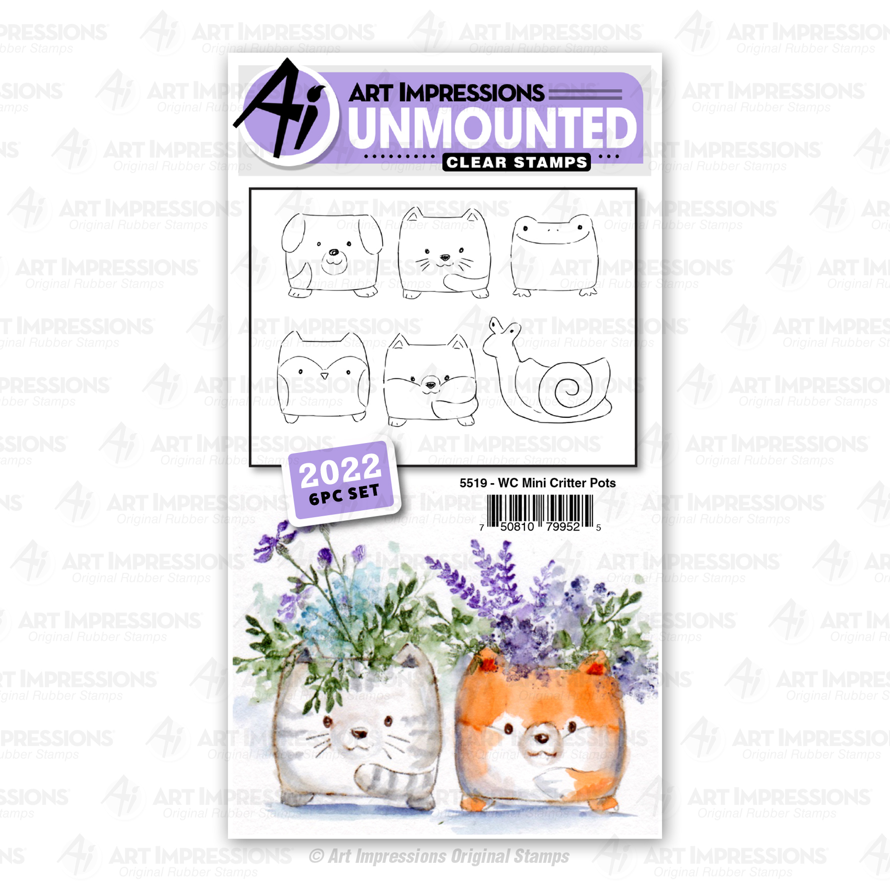 5519 - WC Mini Critter Pots